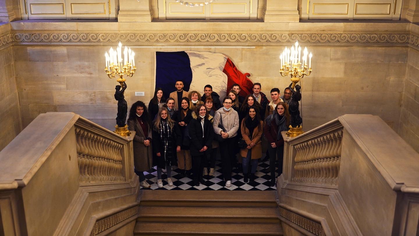 Les étudiants de Sarreguemines en visite à Paris