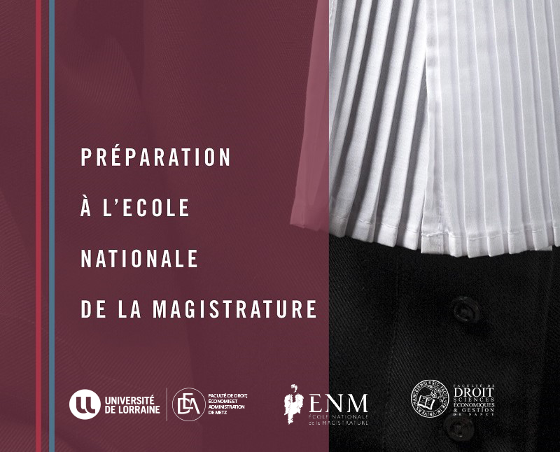 Préparation à l'école nationale de la magistrature