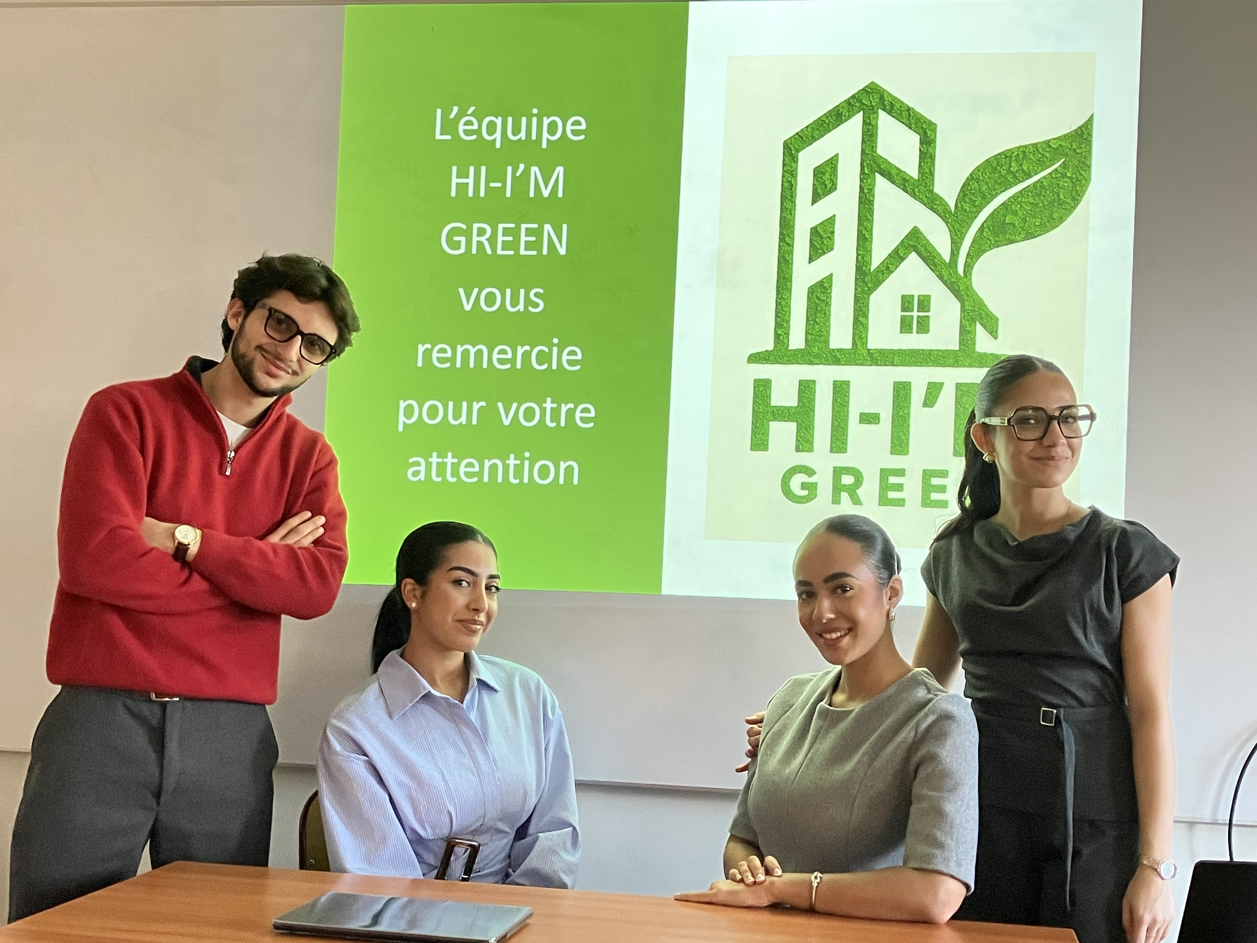 Les étudiants de la licence pro