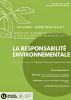 La responsabilité environnementale - numéro spécial