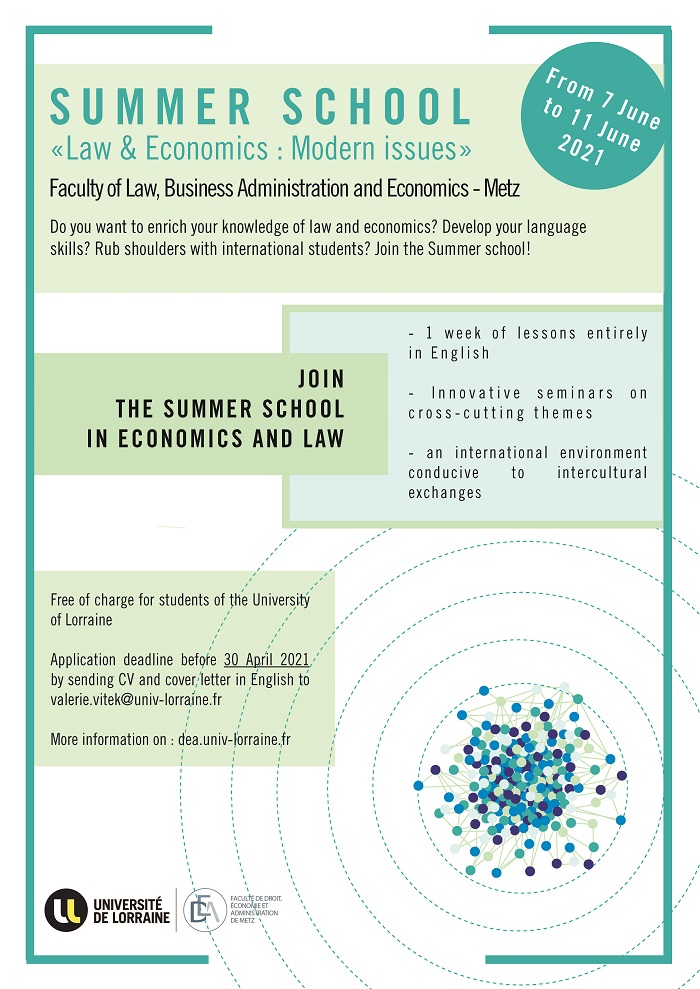 Affiche summer school