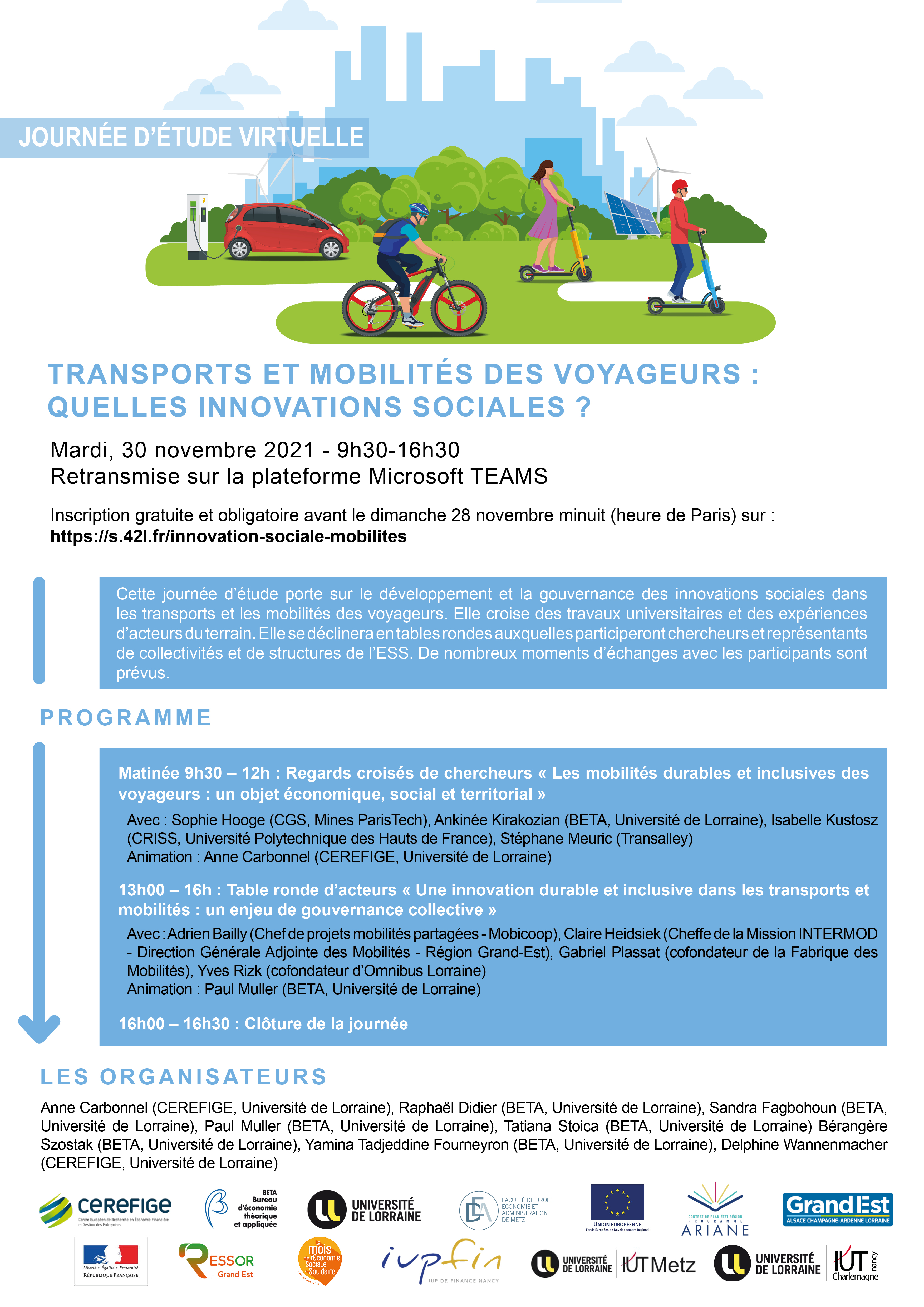 Mobilité des voyageurs : quelles innovations sociales ?