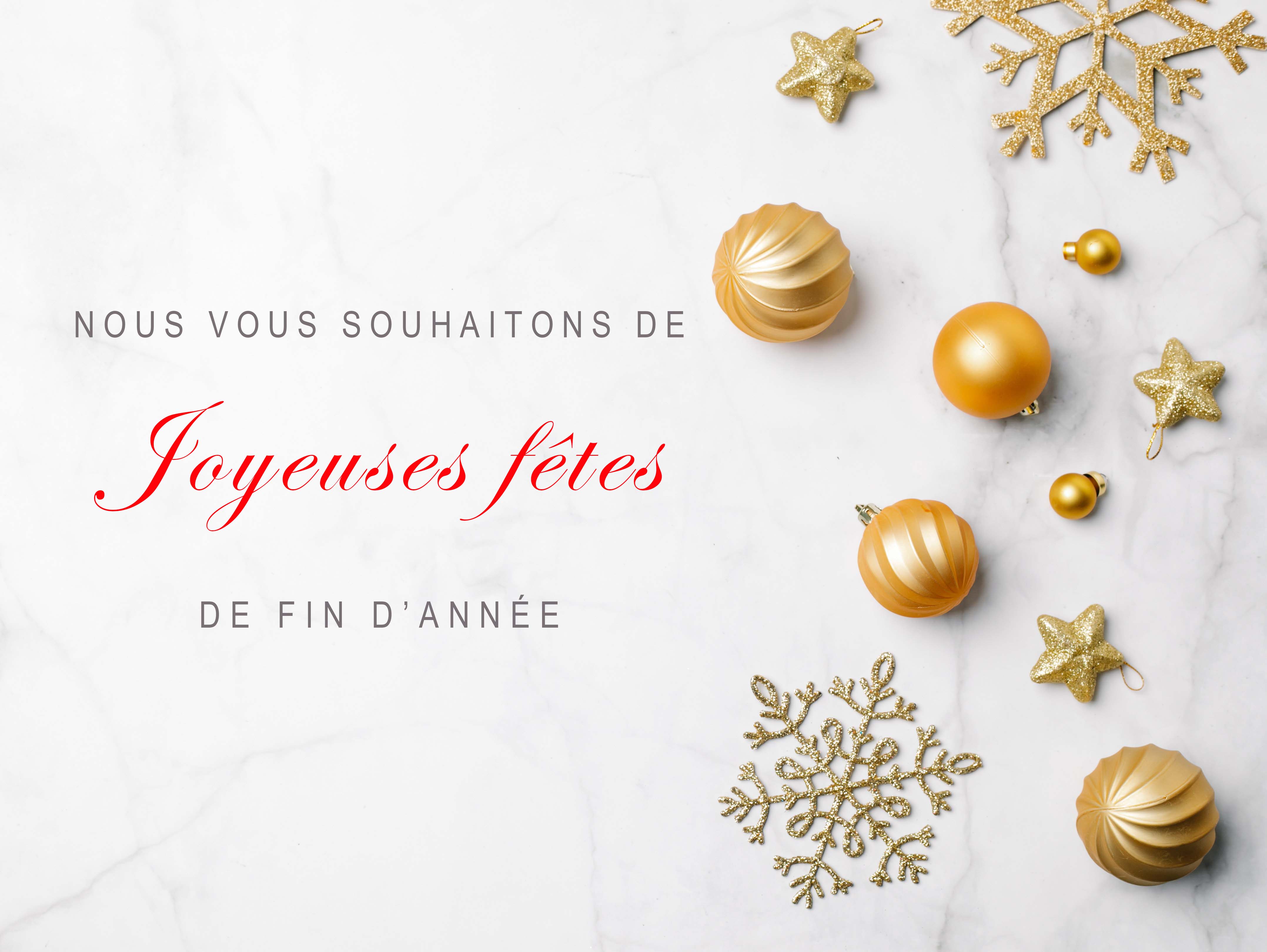 Joyeuses fêtes