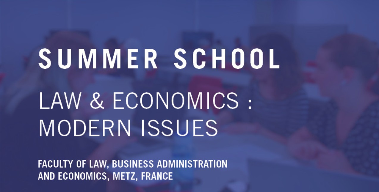 Summer school 2026 - du 8 au 12 juin 2026