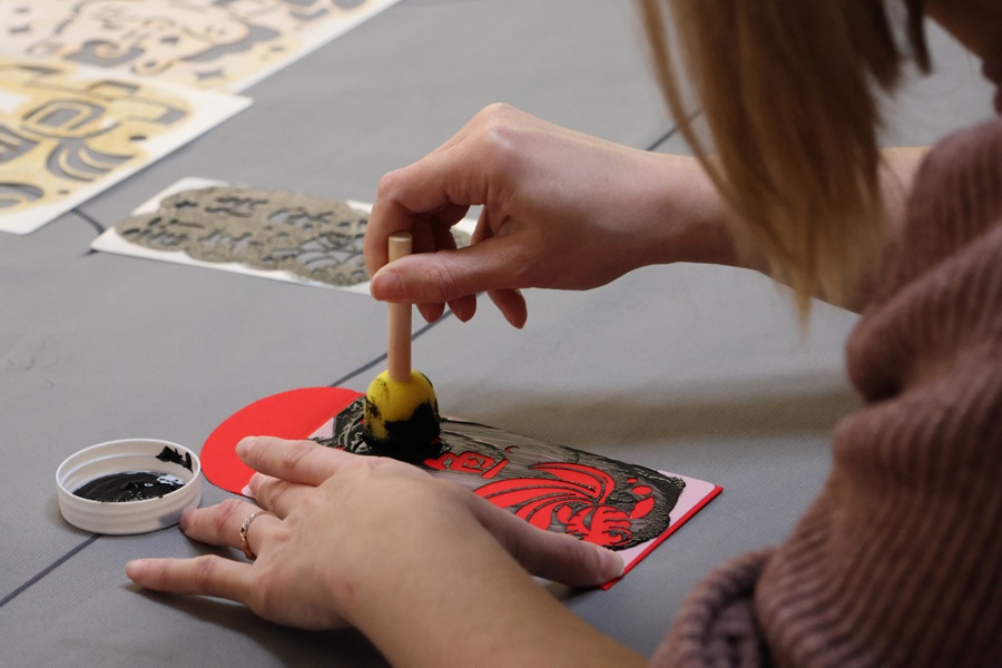 Atalier durant le nouvel an chinois