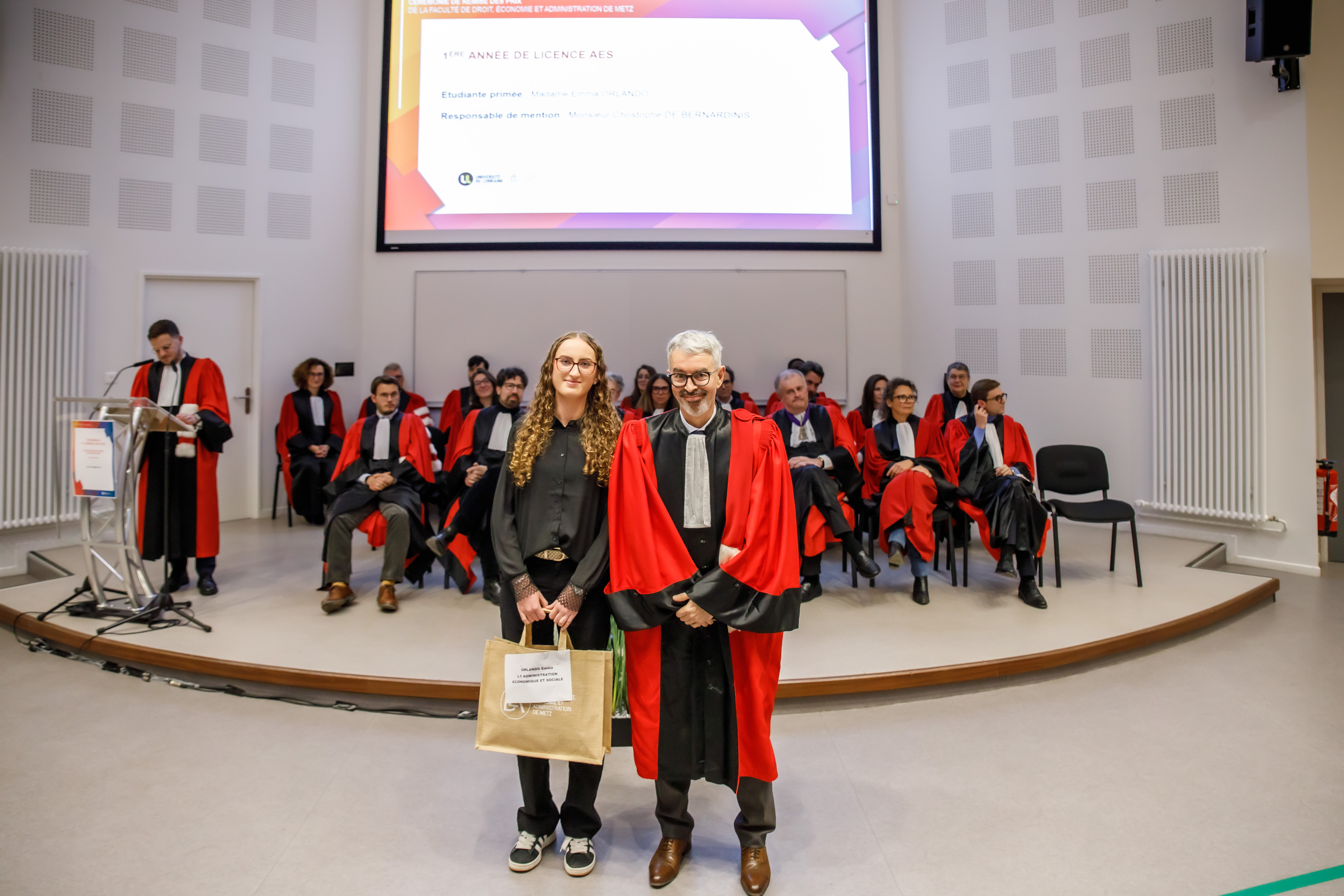 Les 3 primés de la L2 économie - promotion 2023-2024
