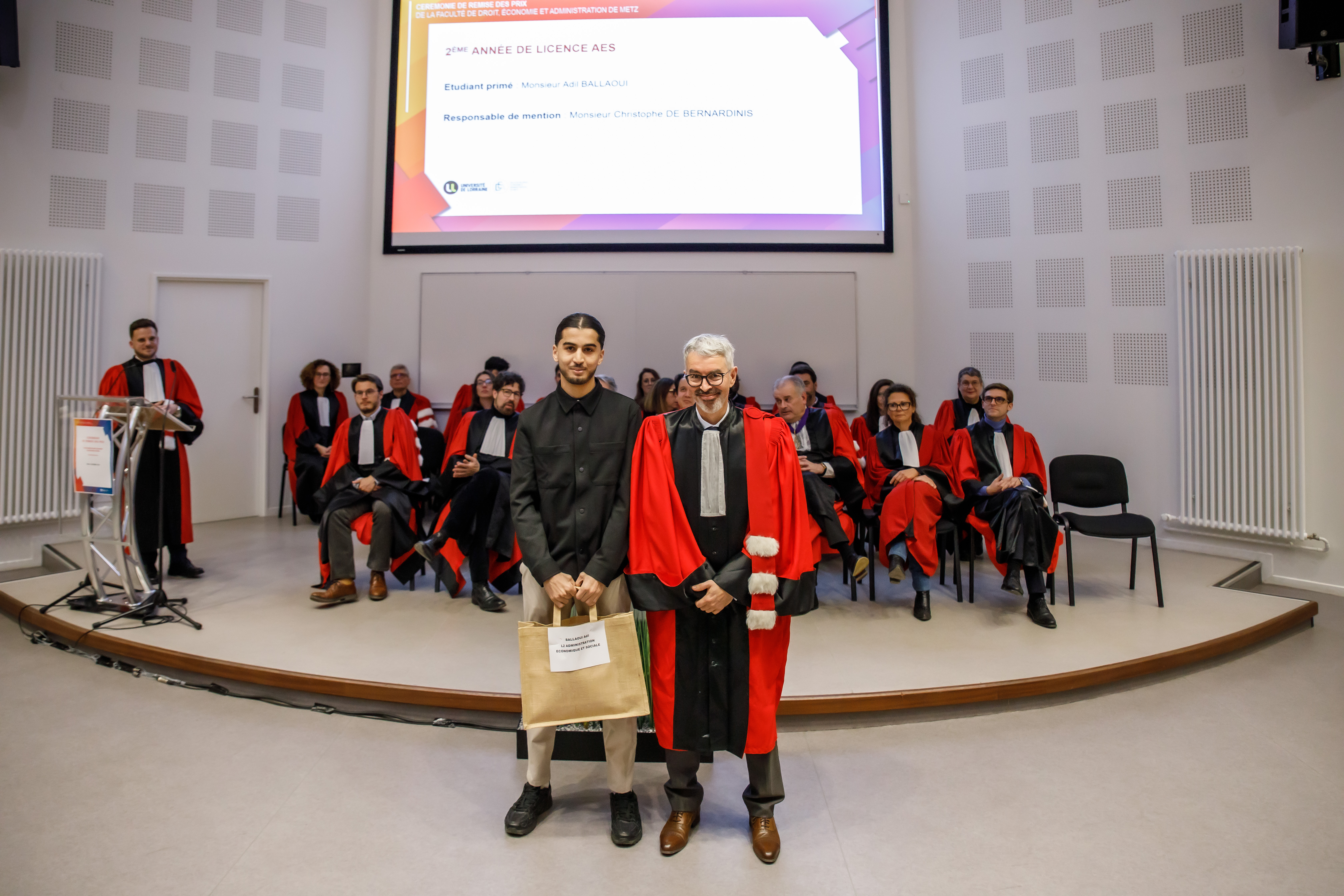 Les 3 primés de la L3 économie - promotion 2023-2024