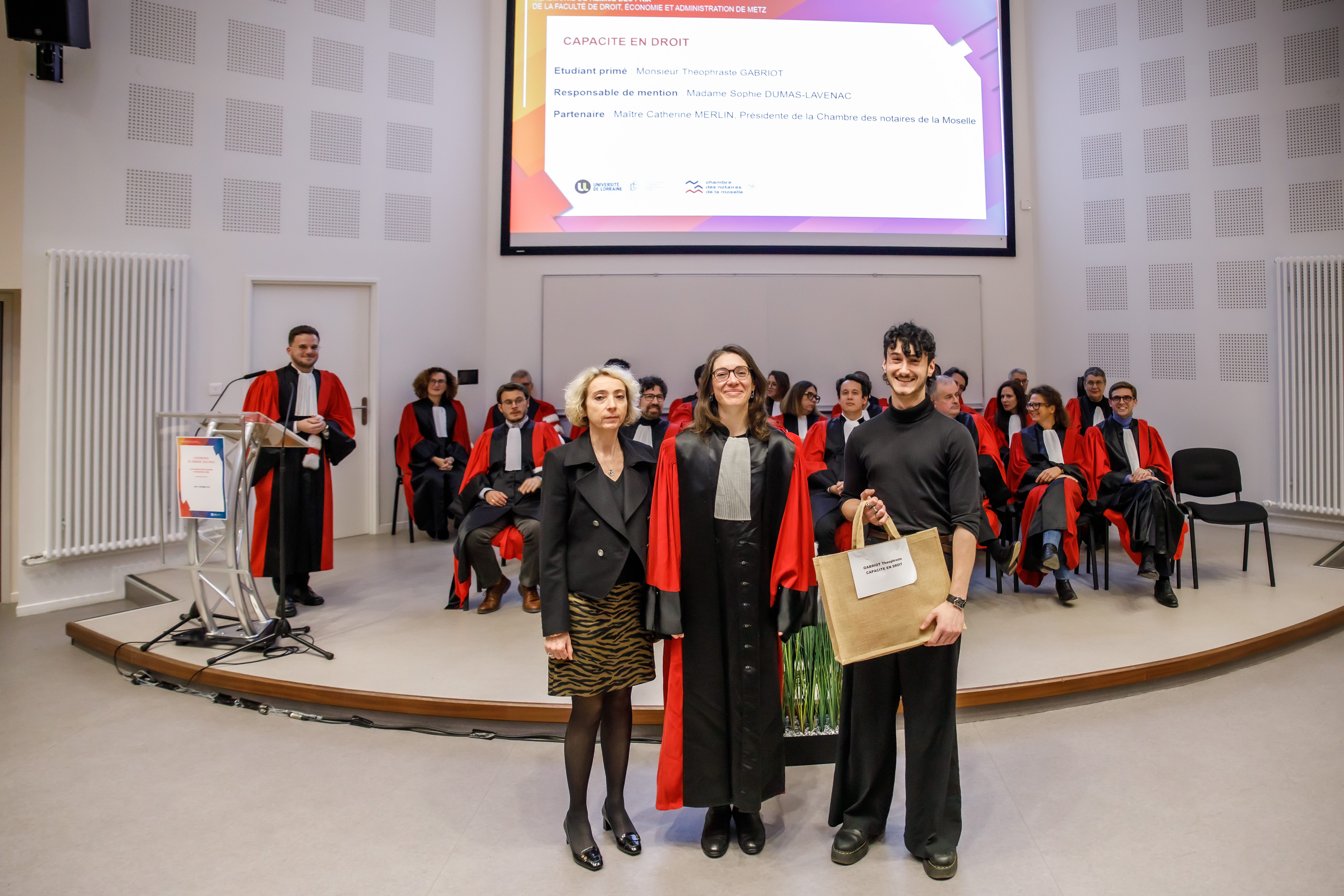 Les 3 primés de la L2 AES - promotion 2023-2024