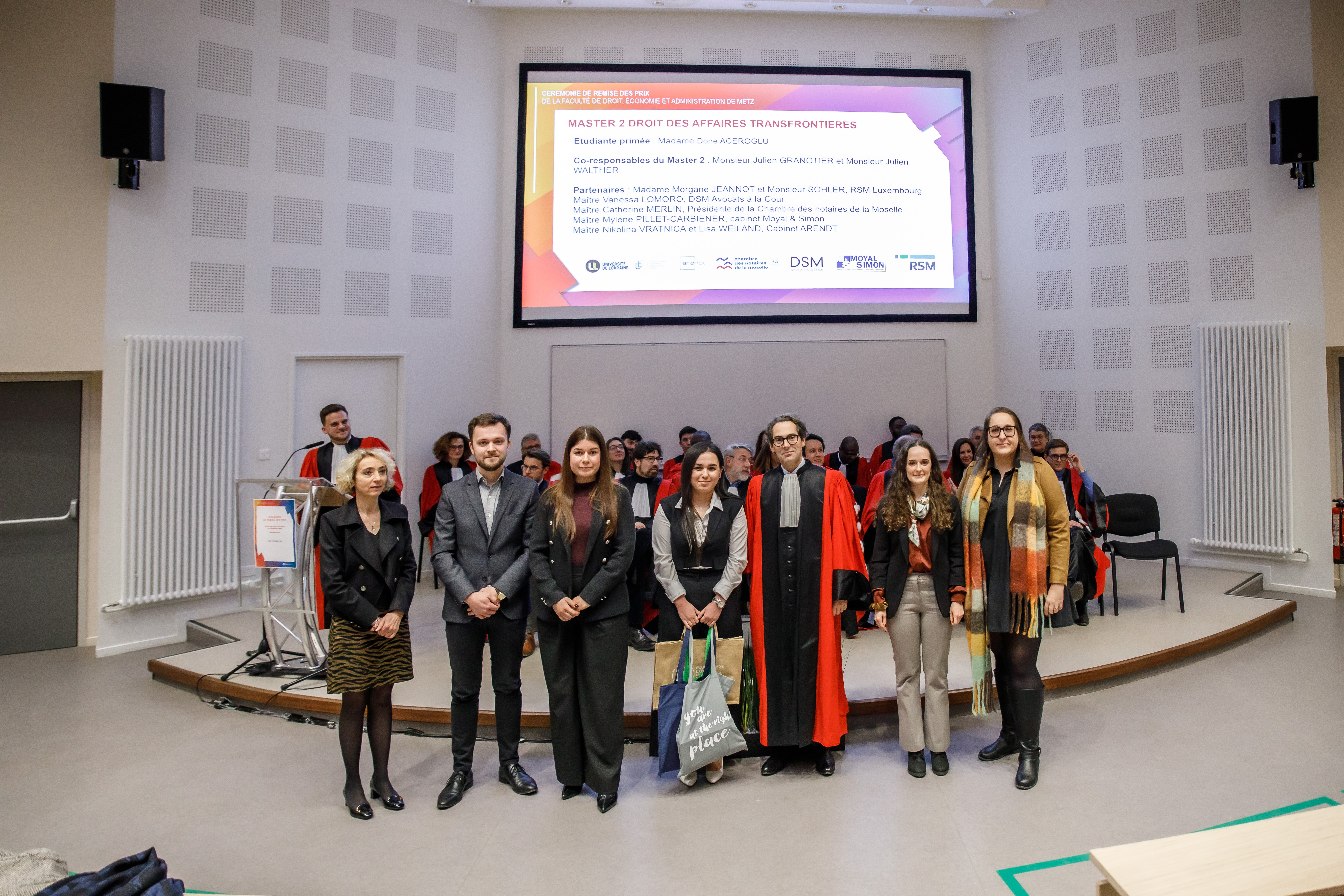 Le major du master 1 Administration économique et sociale (AES) - promotion 2023-2024