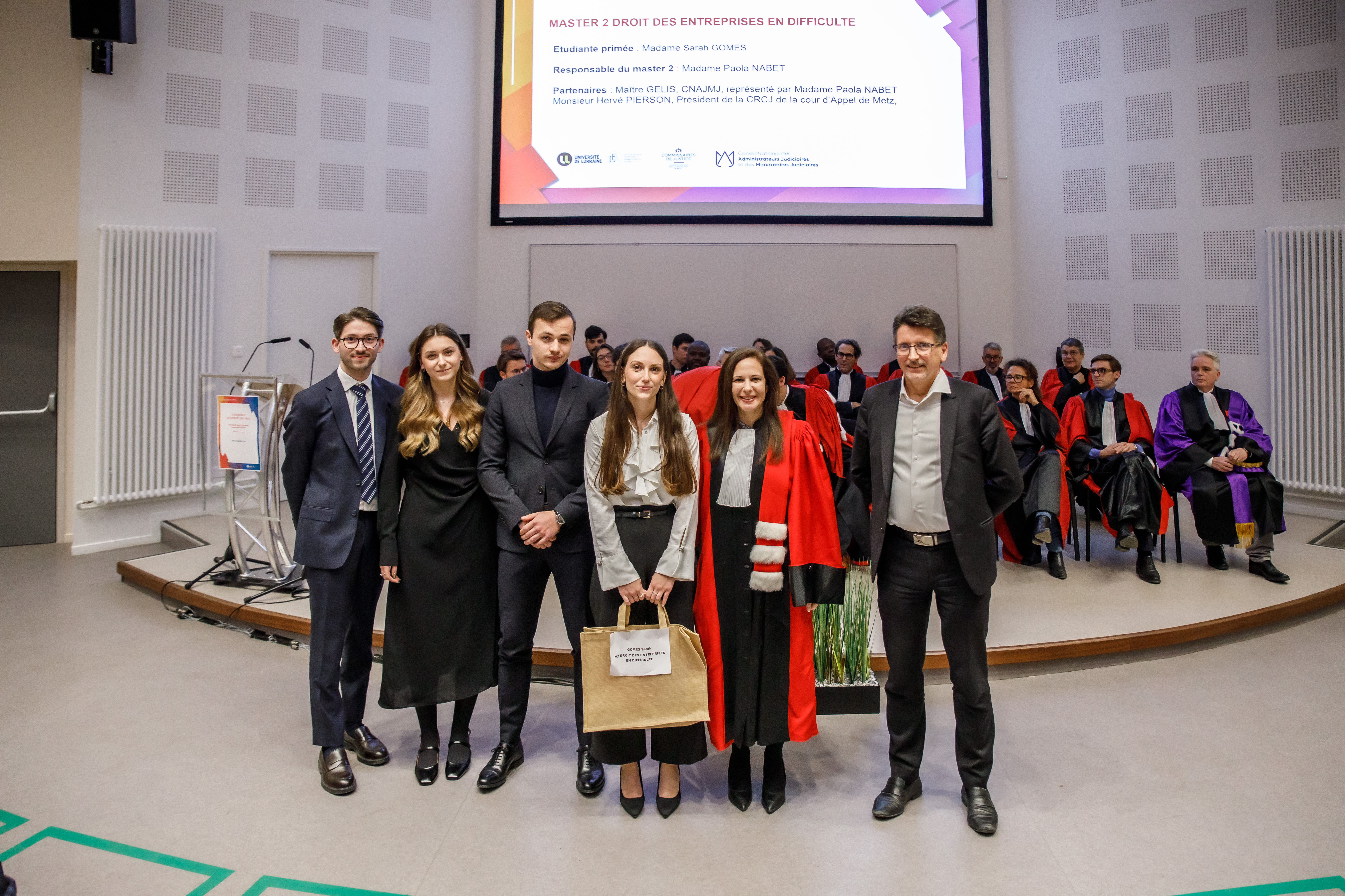 Le major du Master 2 CECO - promotion 2023-2024