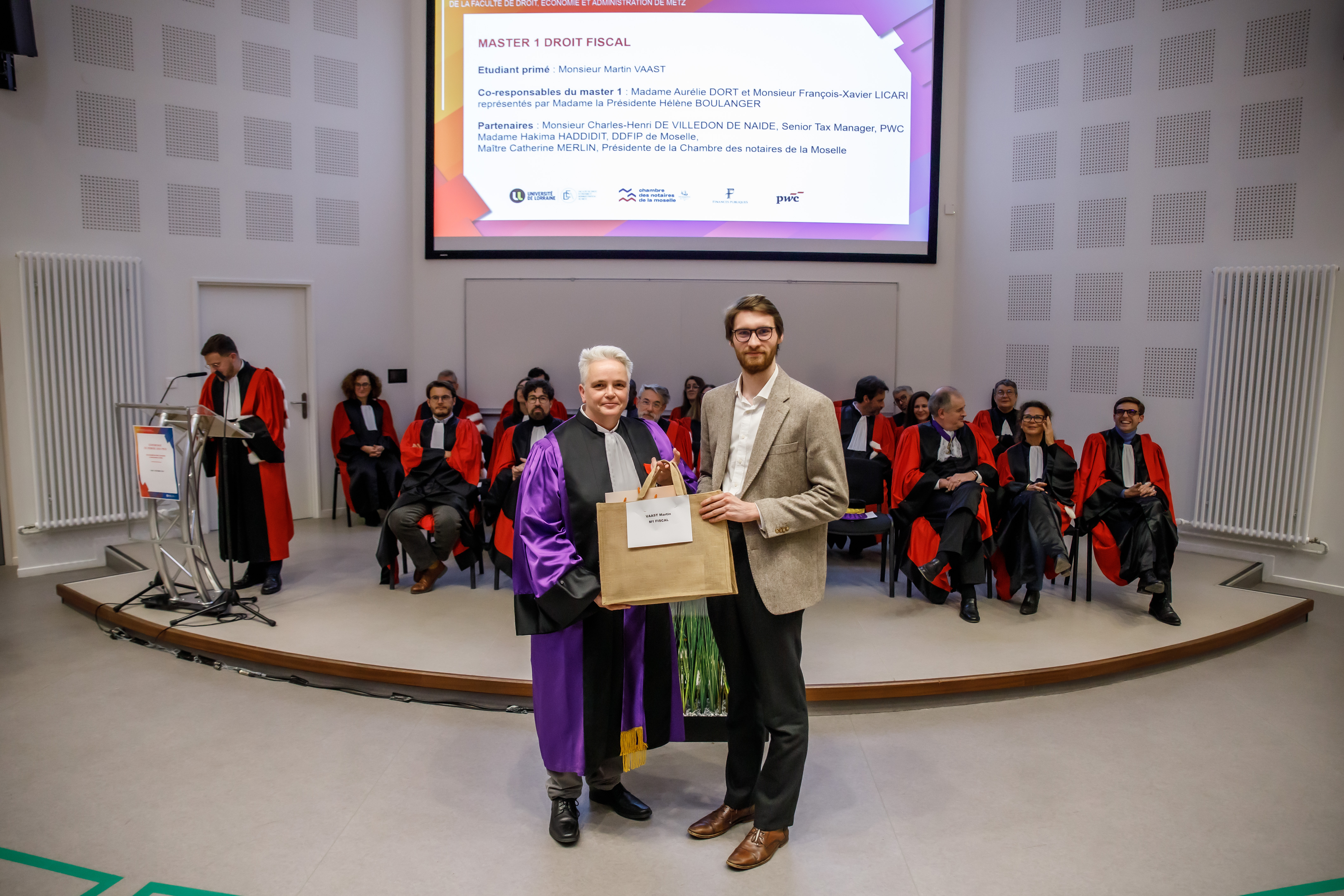 Major du master 1 droit fiscal - promotion 2023-2024