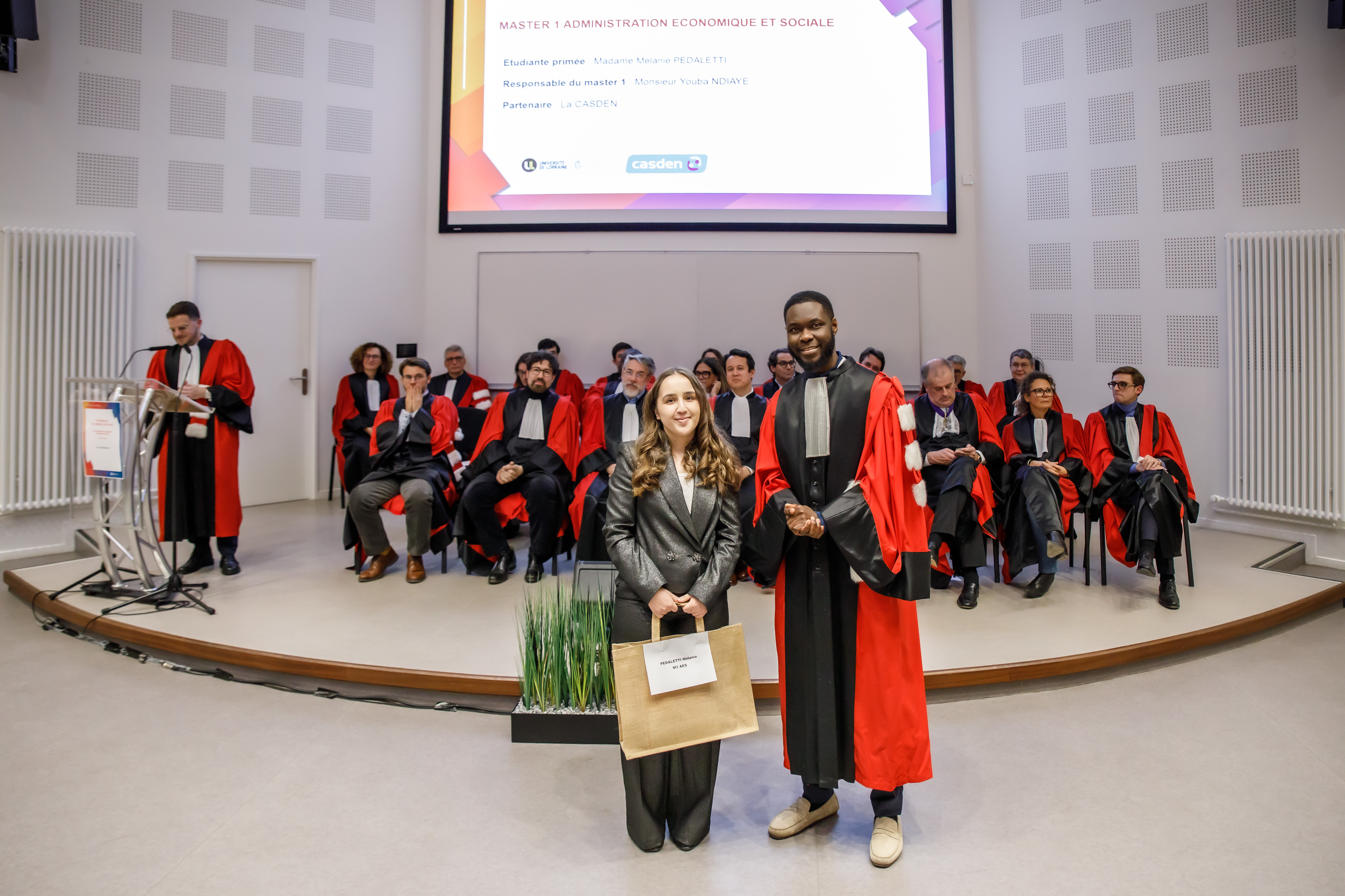 Major du Diplôme Universitaire fiscalité transfrontière - promotion 2023-2024