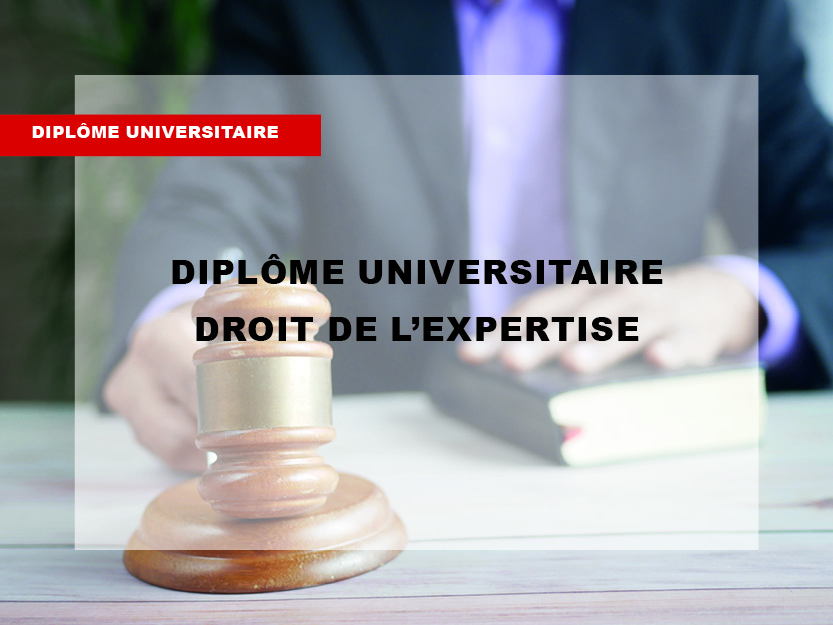 Dipôme universitaire droit de l'expertise