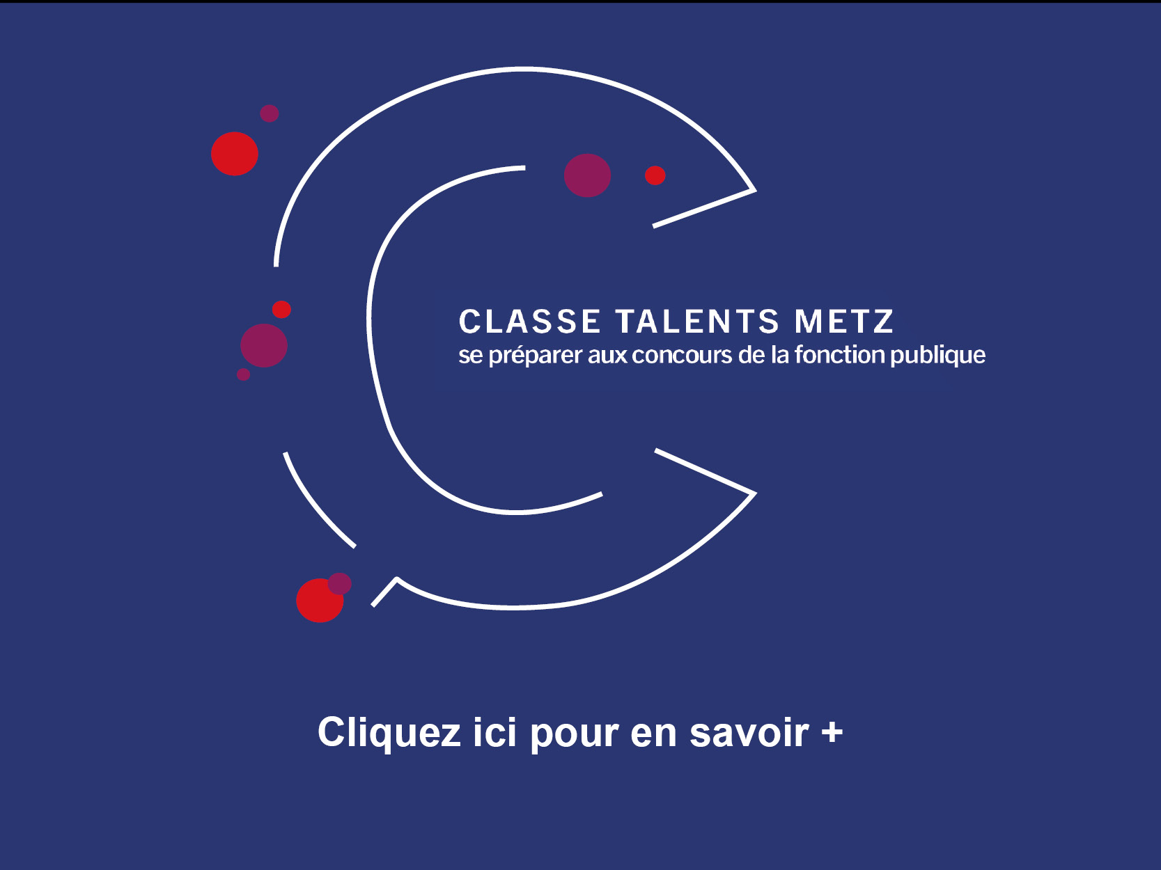 Cliquez ici pour consulter les informations sur la classe talents
