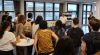enseignants et étudiants de la Classe Talents